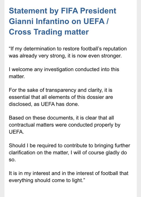 泄露文件波及國際足聯，扳倒布拉特的道德委員被迫辭職，新主席也出現在了名單上 