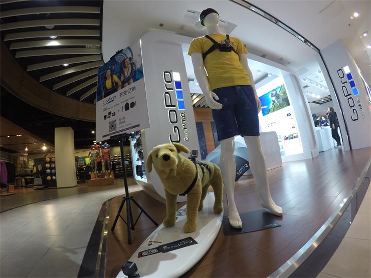 開設(shè)大陸首家門店的GoPro，認(rèn)定中國體育市場大有可為 