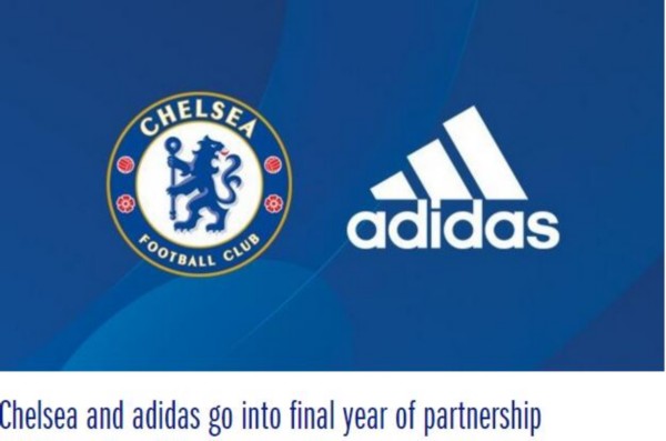 切爾西官方：將和阿迪達斯解約 