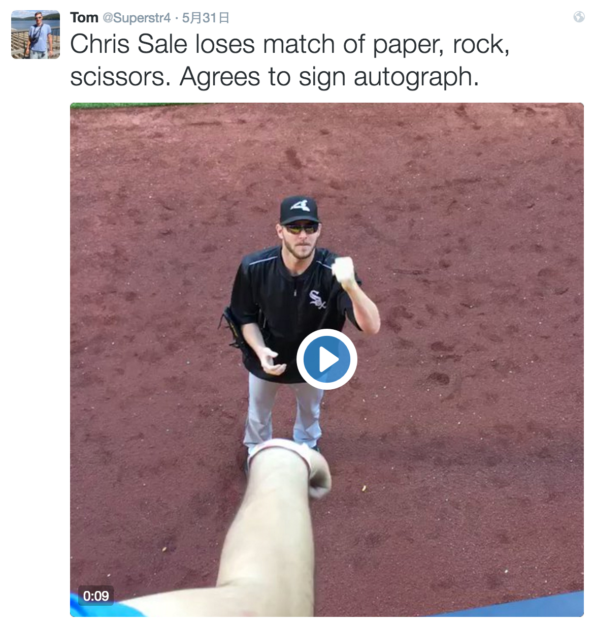 要簽名還可以這么玩？MLB球星猜拳給球迷簽名 