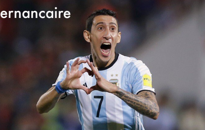 美洲杯小組賽，迪瑪利亞進球后拿T恤向祖母致敬 